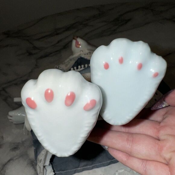 New Vintage Porcelain Mouse Doll 20" Victorian Dress Country Farmhouse Nursery - Picture 9 of 16